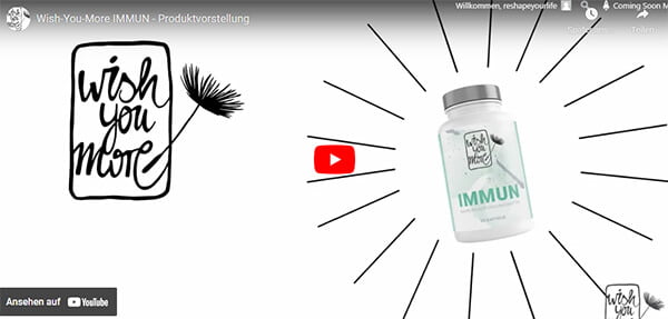 YouTube Video IMMUN Kapseln