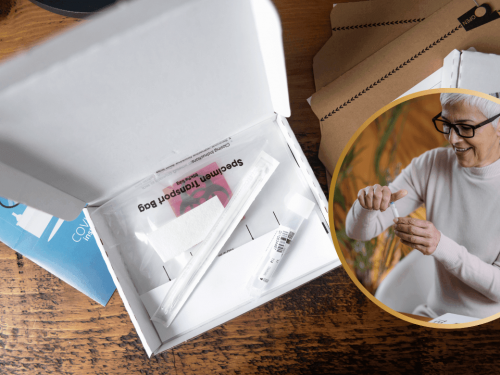 Selbsttest für zuhause